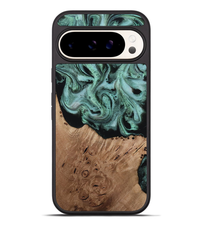 Pixel 9 Pro XL Wood Phone Case - Laureen (Green, 812876)