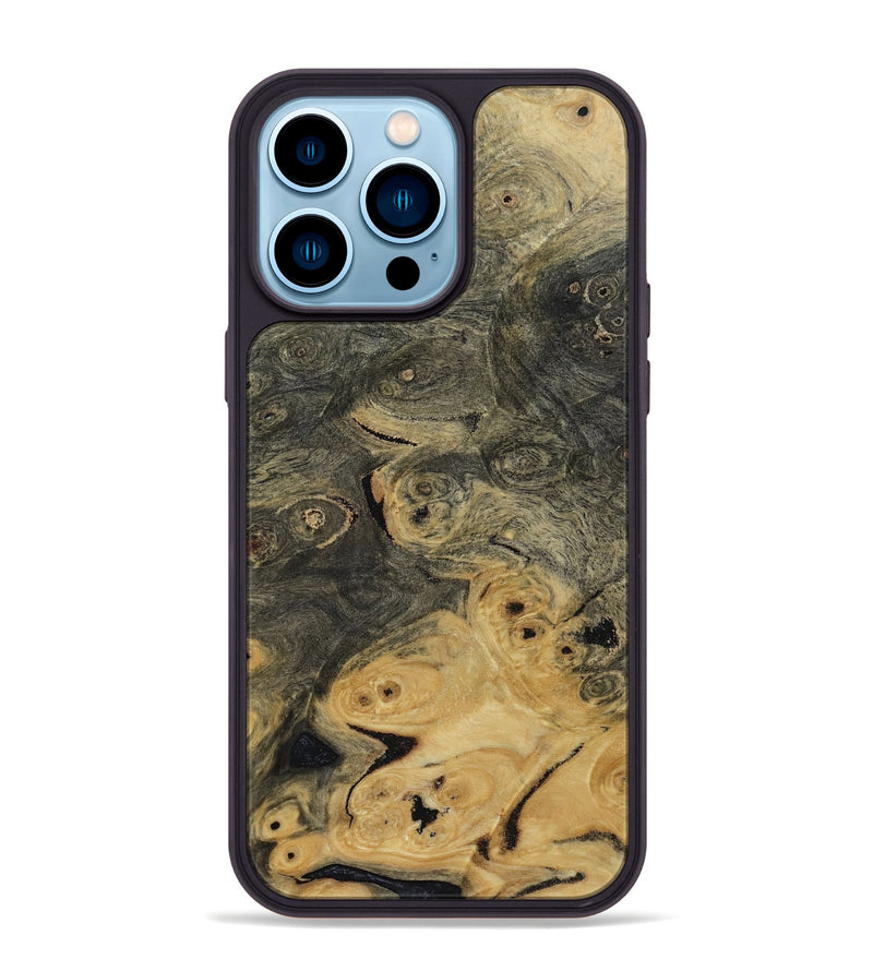 iPhone 14 Pro Max Wood Phone Case - Lyndon (Wood Burl, 812885)