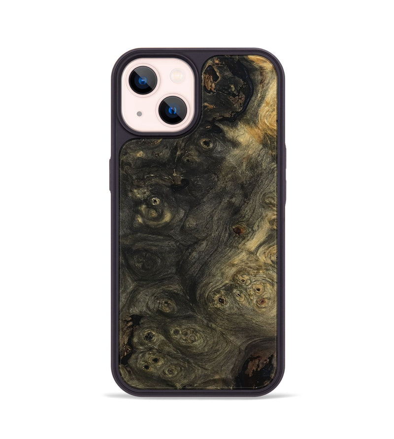 iPhone 14 Wood Phone Case - Tess (Wood Burl, 812891)