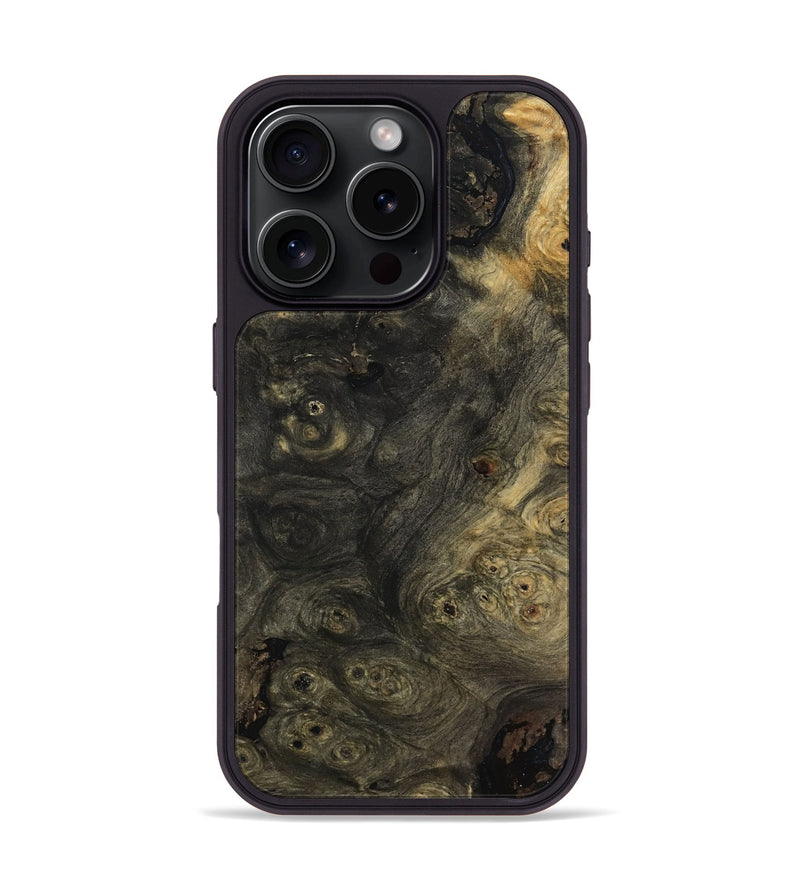 iPhone 16 Pro Wood Phone Case - Tess (Wood Burl, 812891)