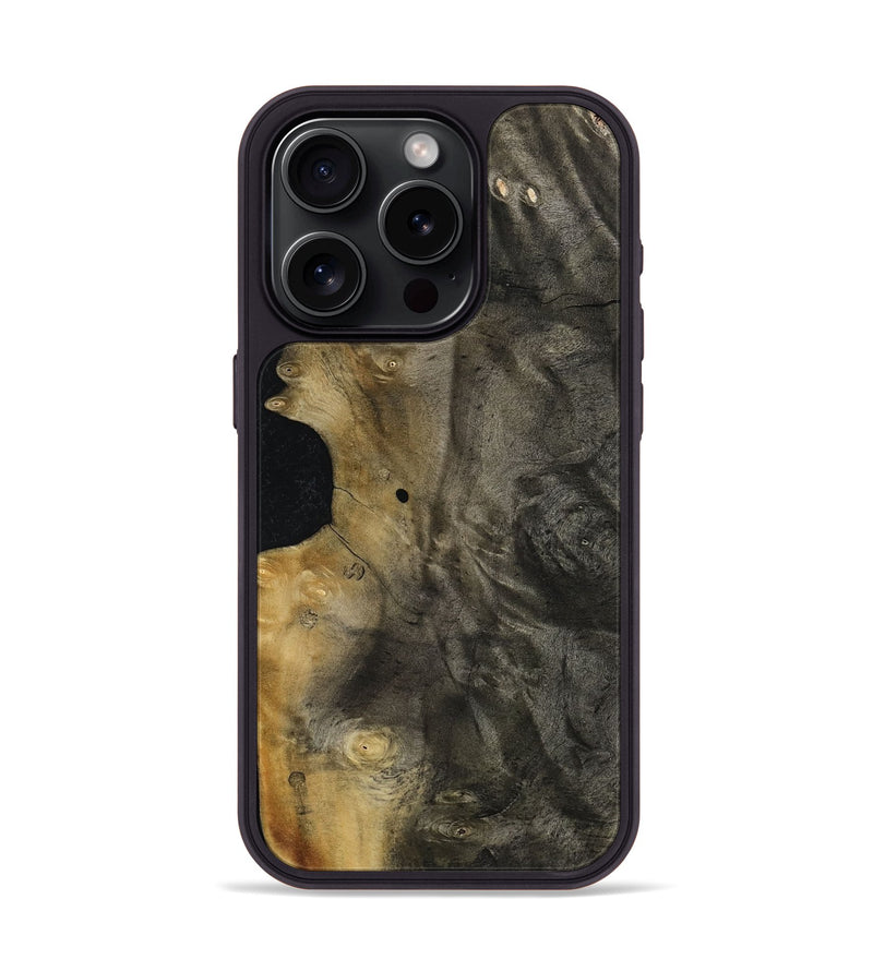 iPhone 15 Pro Wood Phone Case - Lucero (Wood Burl, 812894)