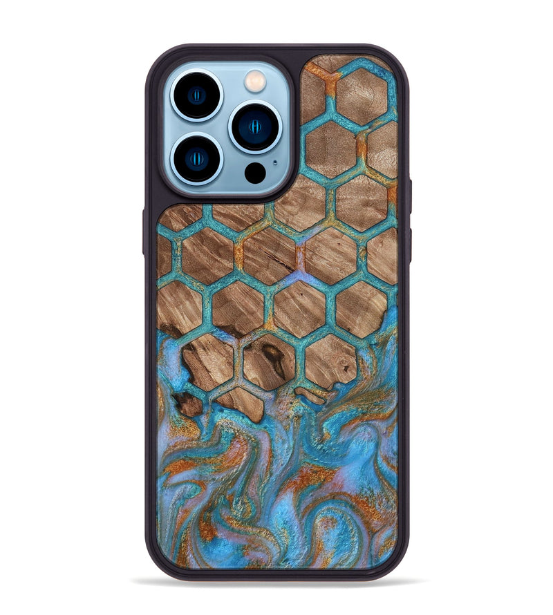 iPhone 14 Pro Max Wood Phone Case - Emmie (Pattern, 812901)