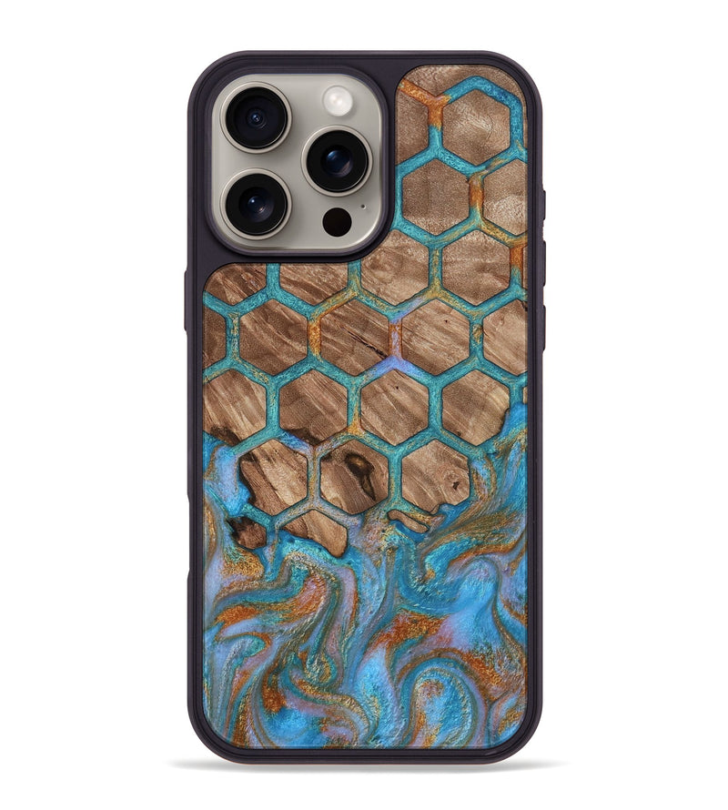 iPhone 16 Pro Max Wood Phone Case - Emmie (Pattern, 812901)