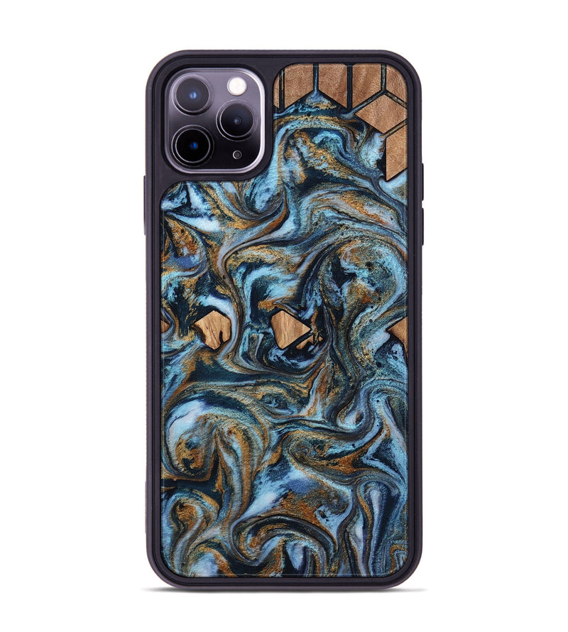 iPhone 11 Pro Max Wood Phone Case - Jamiya (Pattern, 812902)