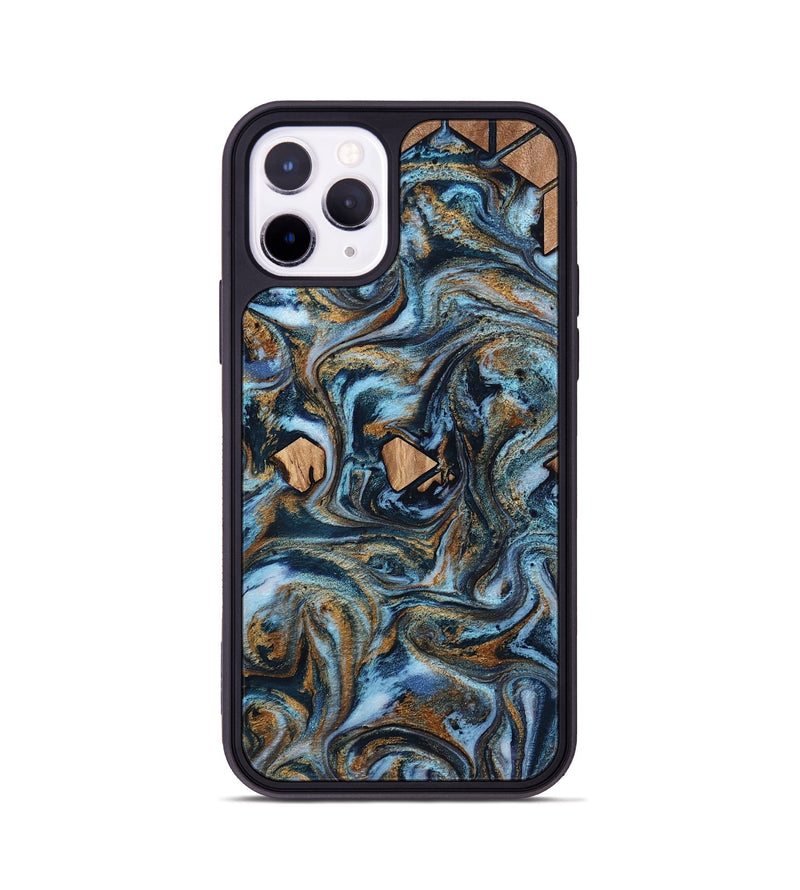 iPhone 11 Pro Wood Phone Case - Jamiya (Pattern, 812902)