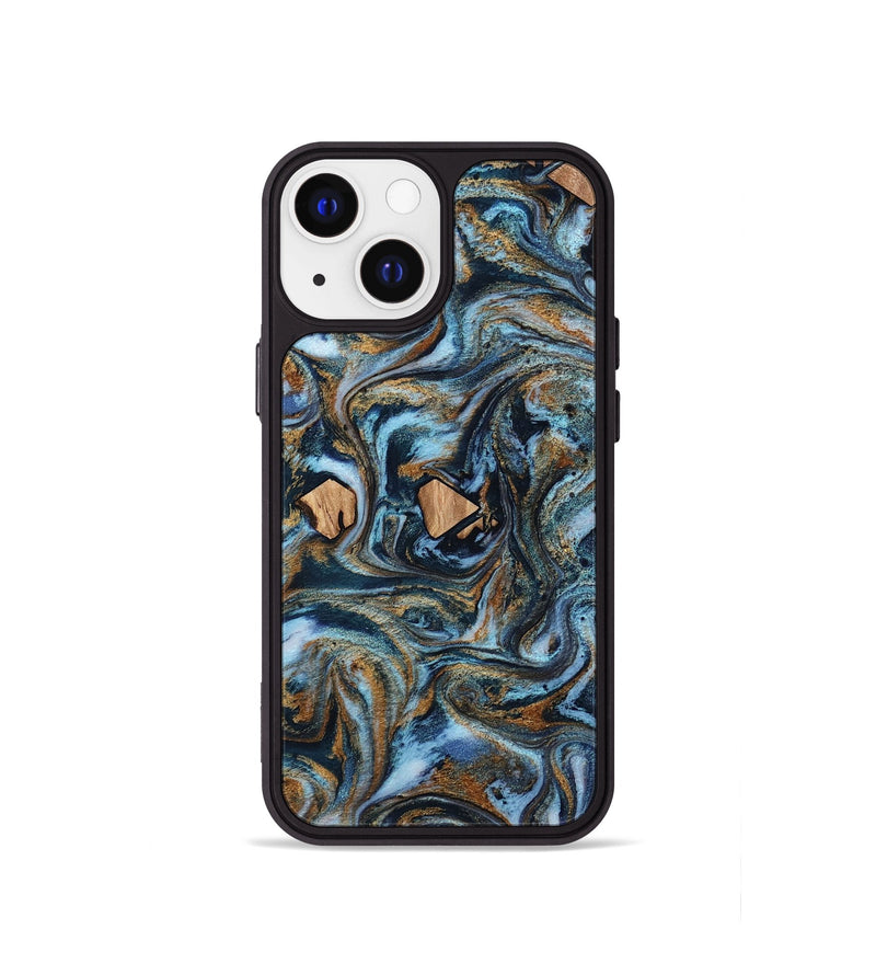 iPhone 13 mini Wood Phone Case - Jamiya (Pattern, 812902)