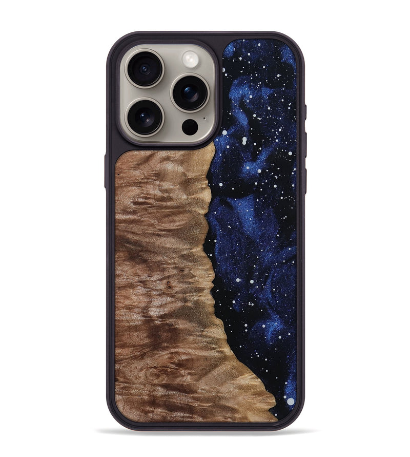 iPhone 15 Pro Max Wood Phone Case - Hilma (Cosmos, 812946)