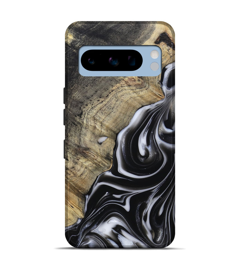 Carveit Cover Compatibile per Pixel 8 Custodia Naturale Legno Ultra