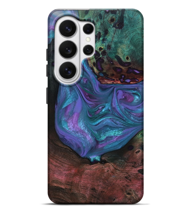 Galaxy S26 Ultra Wood Live Edge Phone Case - Andrew (Purple, 812954)