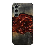 Galaxy S23 Plus Wood Live Edge Phone Case - Lucien (Red, 812960)