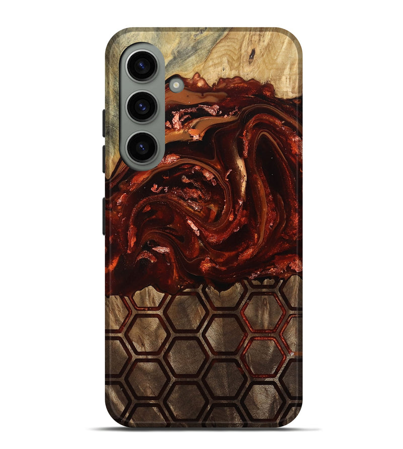 Galaxy S24 Plus Wood Live Edge Phone Case - Shayna (Pattern, 812961)