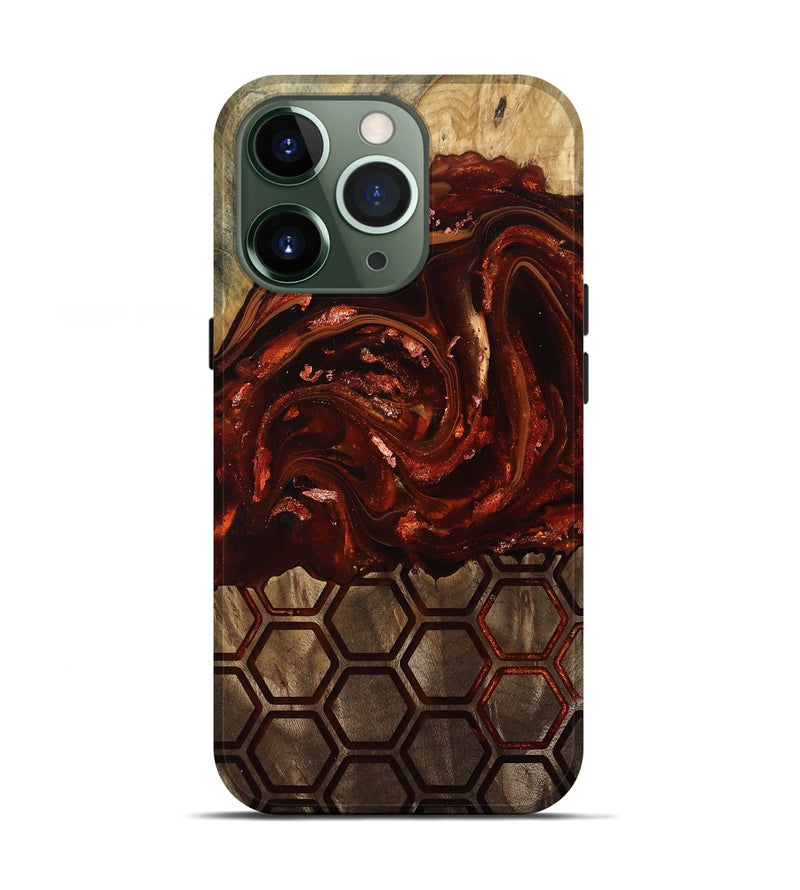 iPhone 13 Pro Wood Live Edge Phone Case - Shayna (Pattern, 812961)