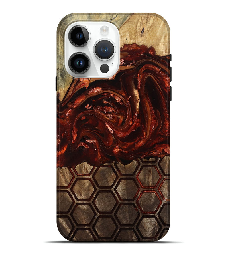 iPhone 15 Pro Max Wood Live Edge Phone Case - Shayna (Pattern, 812961)