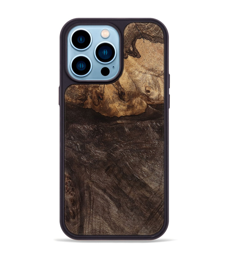iPhone 14 Pro Max Wood Phone Case - Luann (Wood Burl, 812967)