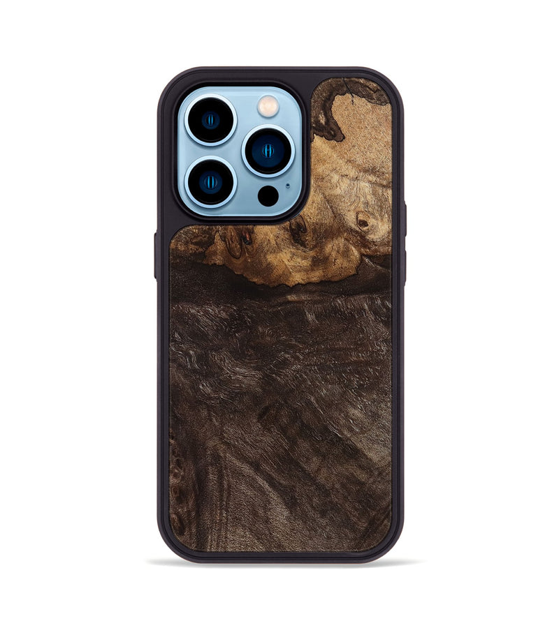 iPhone 14 Pro Wood Phone Case - Luann (Wood Burl, 812967)