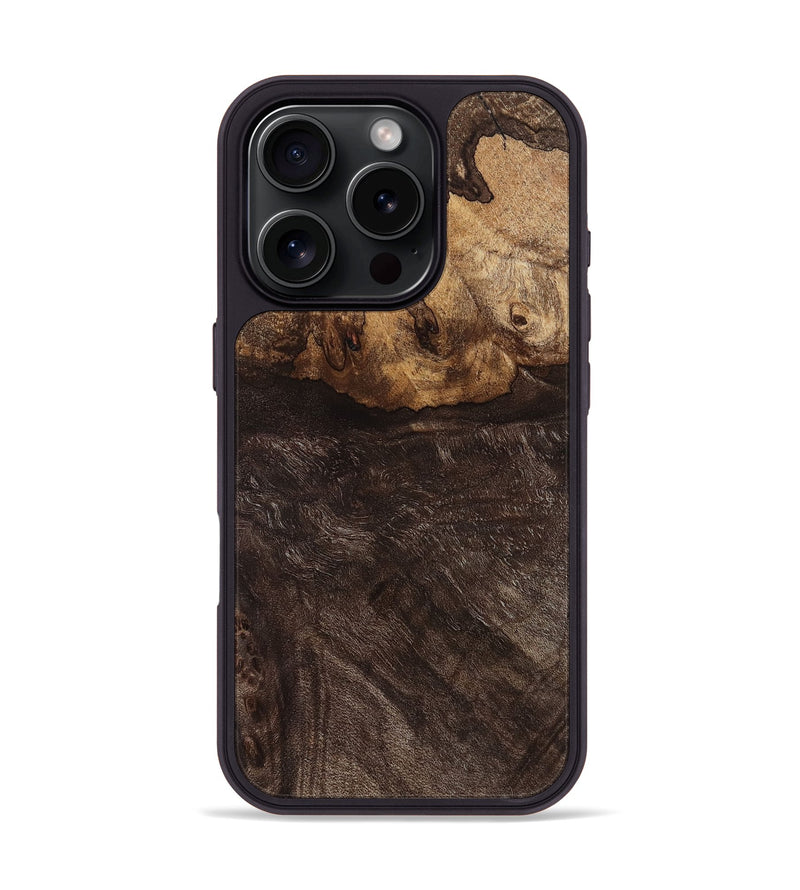 iPhone 16 Pro Wood Phone Case - Luann (Wood Burl, 812967)