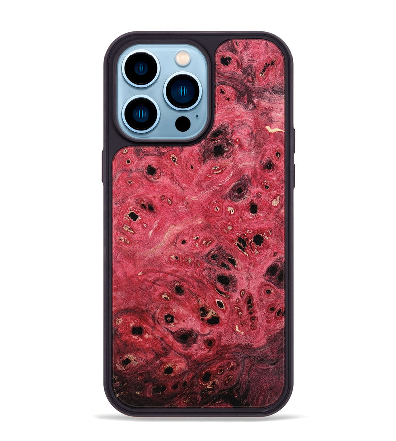 iPhone 14 Pro Max Wood Phone Case - Philip (Wood Burl, 812968)