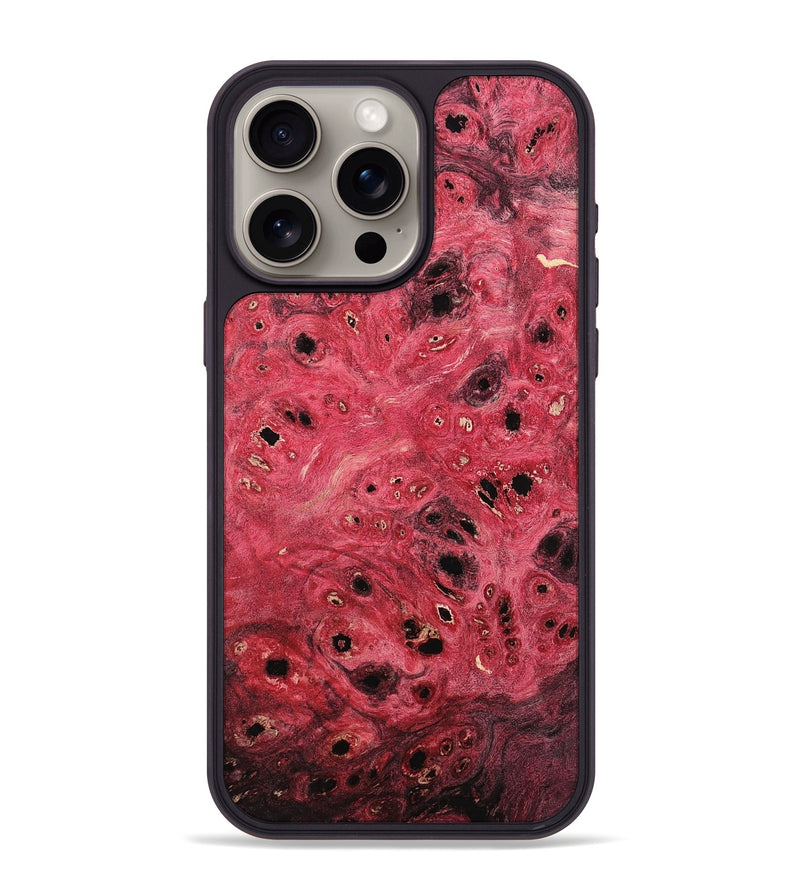 iPhone 15 Pro Max Wood Phone Case - Philip (Wood Burl, 812968)
