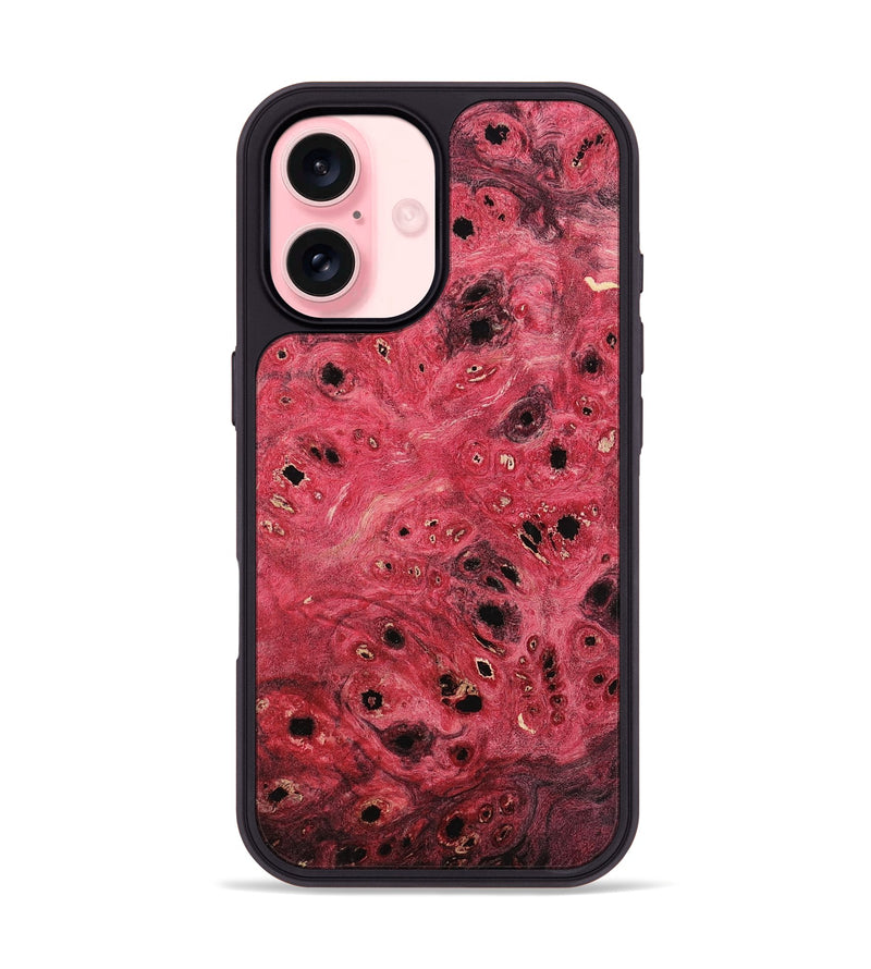 iPhone 16 Wood Phone Case - Philip (Wood Burl, 812968)
