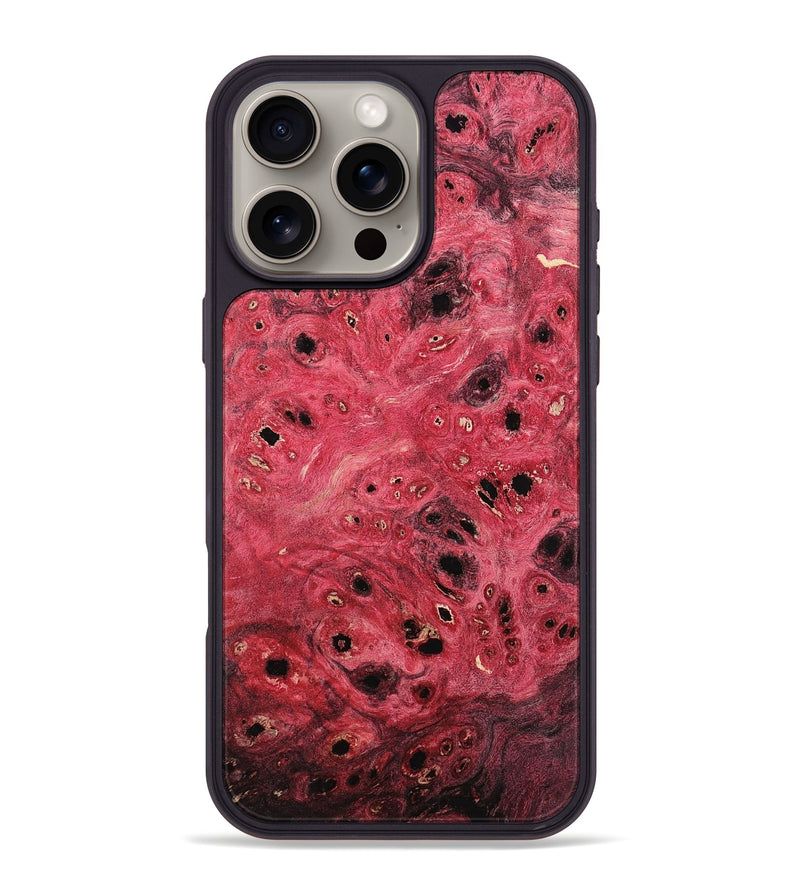 iPhone 16 Pro Max Wood Phone Case - Philip (Wood Burl, 812968)