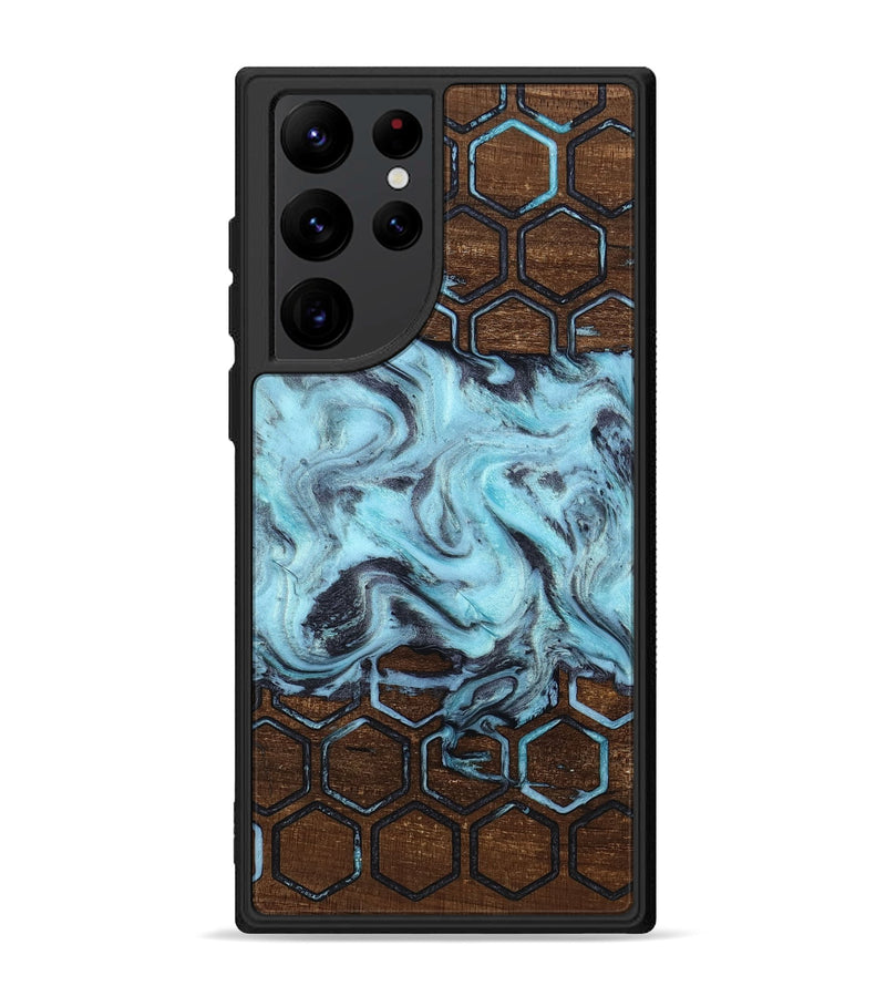 Galaxy S22 Ultra Wood Phone Case - Myrtle (Pattern, 812969)