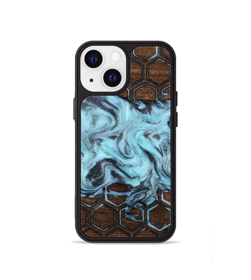 iPhone 13 mini Wood Phone Case - Myrtle (Pattern, 812969)