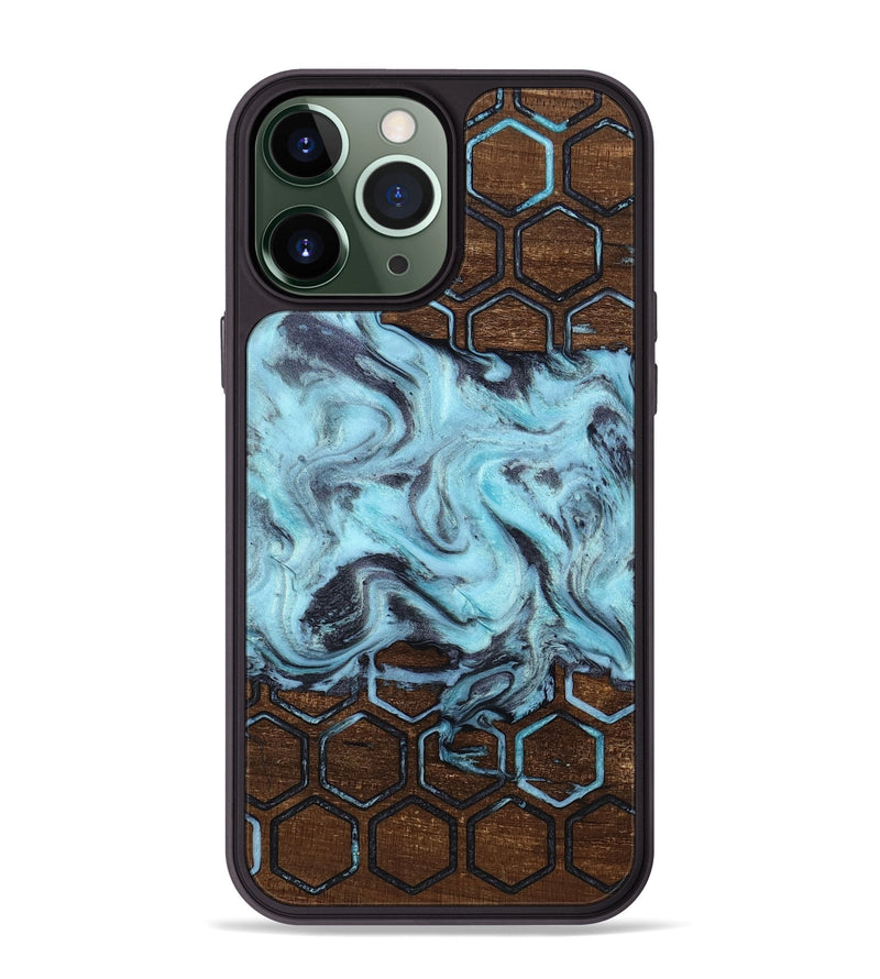 iPhone 13 Pro Max Wood Phone Case - Myrtle (Pattern, 812969)