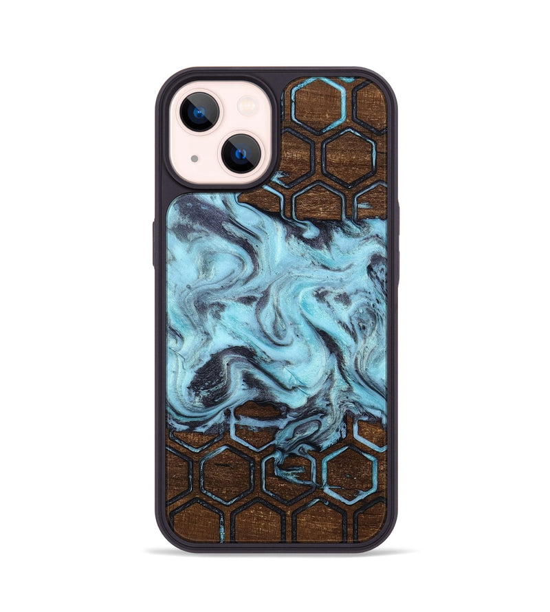 iPhone 14 Wood Phone Case - Myrtle (Pattern, 812969)