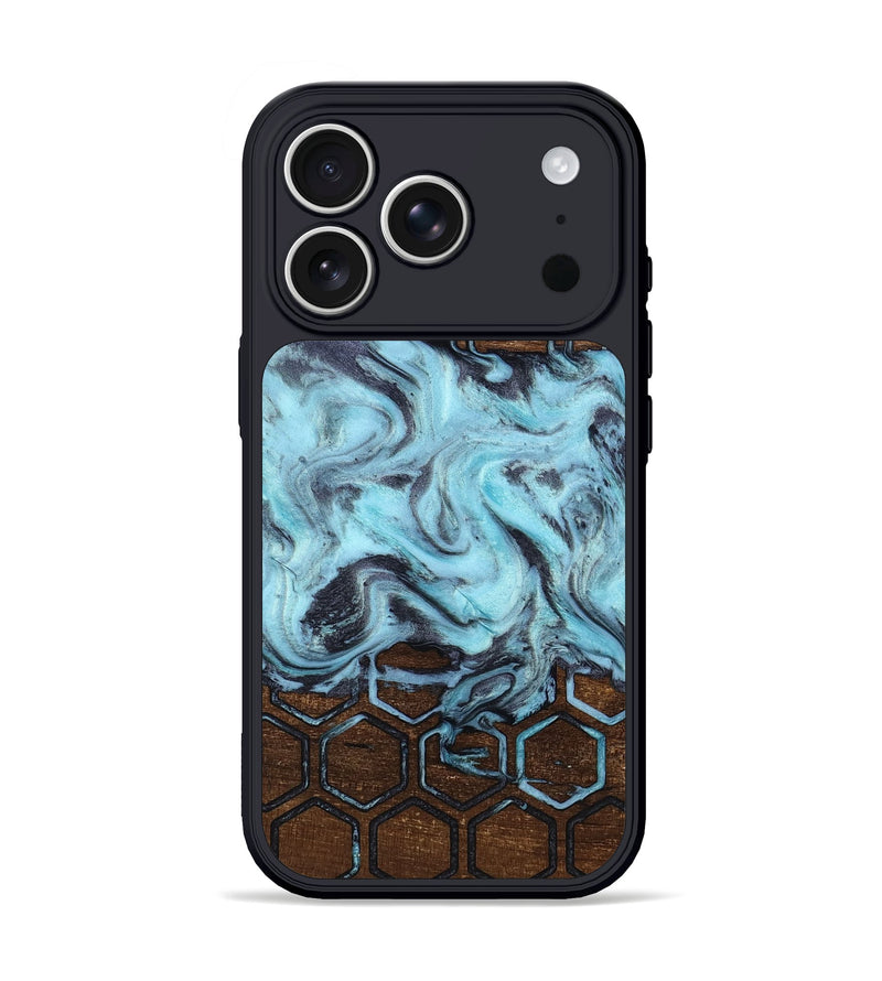 iPhone 17 Pro Wood Phone Case - Myrtle (Pattern, 812969)
