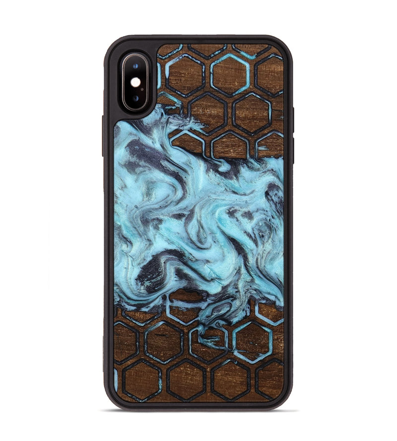 iPhone Xs Max Wood Phone Case - Myrtle (Pattern, 812969)