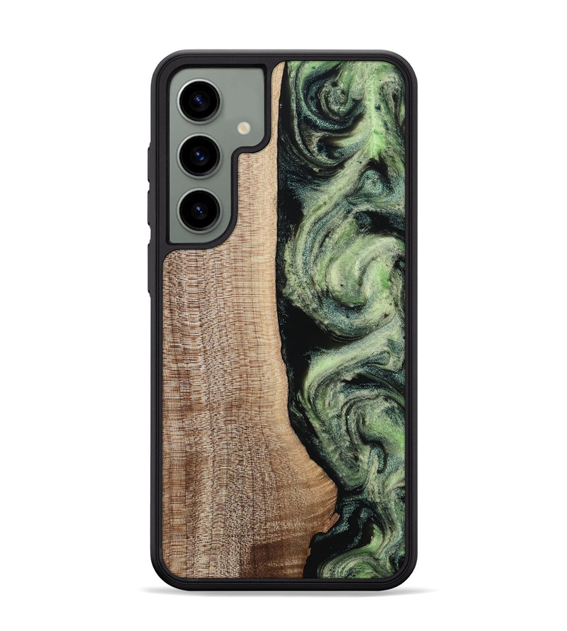 Galaxy S24 Plus Wood Phone Case - Lina (Green, 812973)