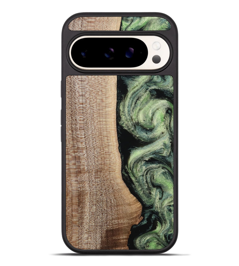 Pixel 9 Pro XL Wood Phone Case - Lina (Green, 812973)