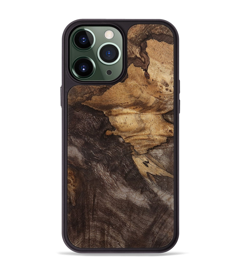 iPhone 13 Pro Max Wood Phone Case - Ashanti (Wood Burl, 812981)