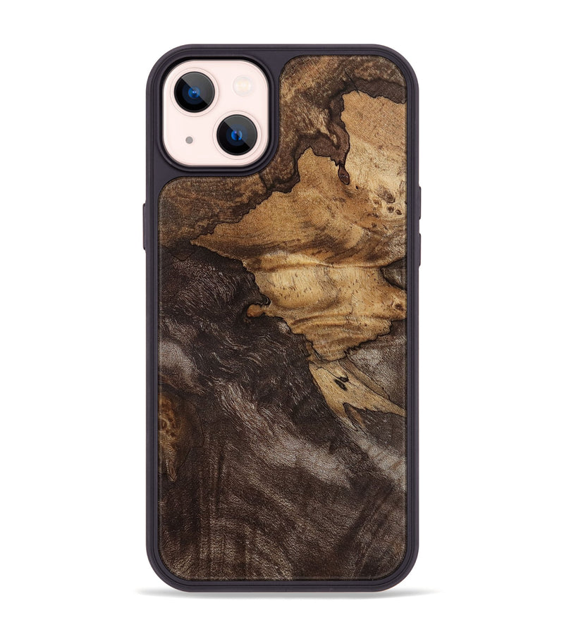 iPhone 14 Plus Wood Phone Case - Ashanti (Wood Burl, 812981)