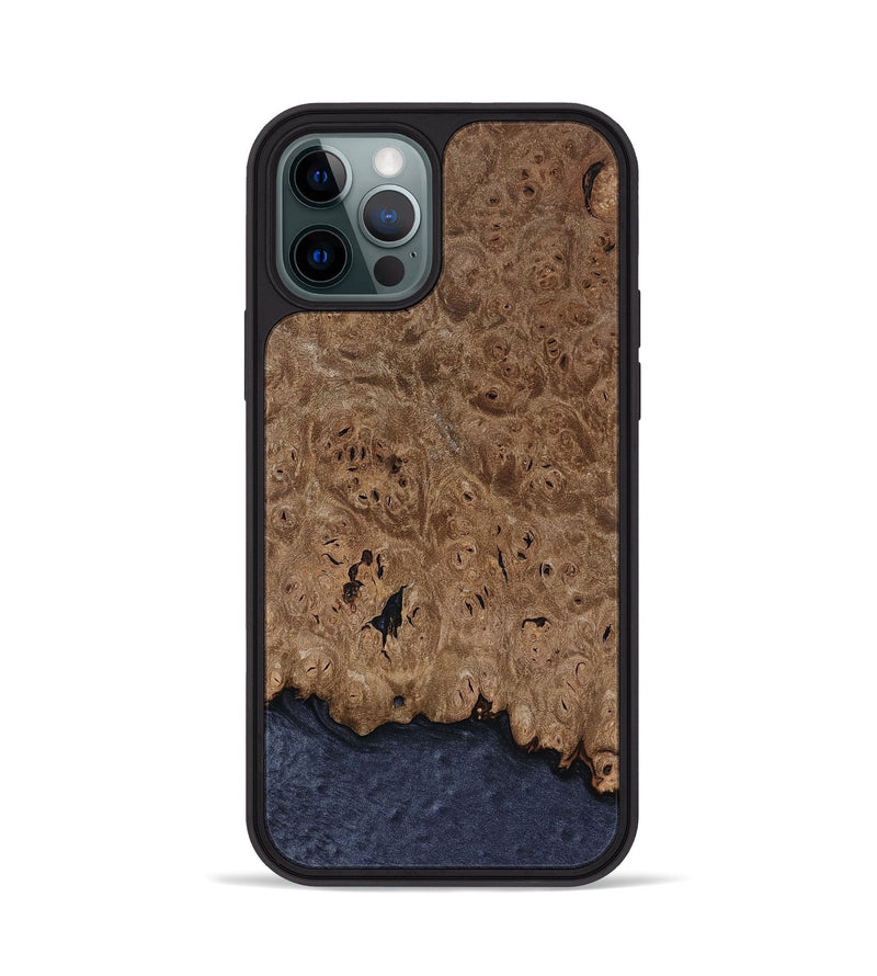 iPhone 12 Pro Wood Phone Case - Bethzy (Wood Burl, 812982)