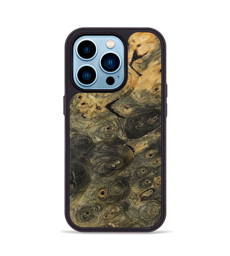iPhone 14 Pro Wood Phone Case - Henley (Wood Burl, 812985)