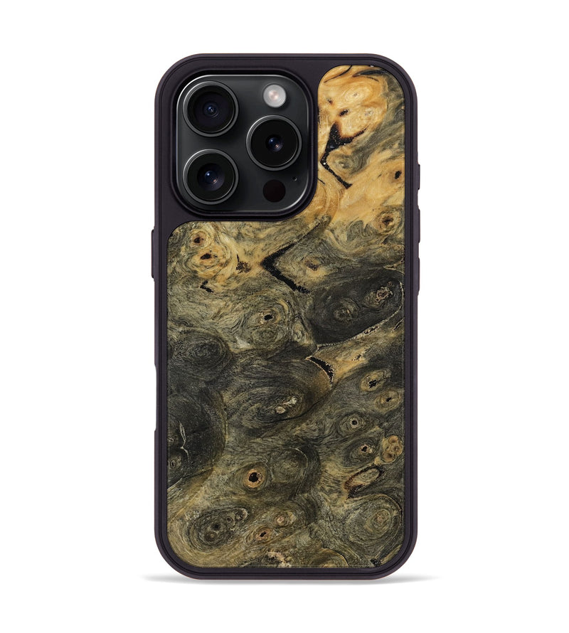 iPhone 16 Pro Wood Phone Case - Henley (Wood Burl, 812985)