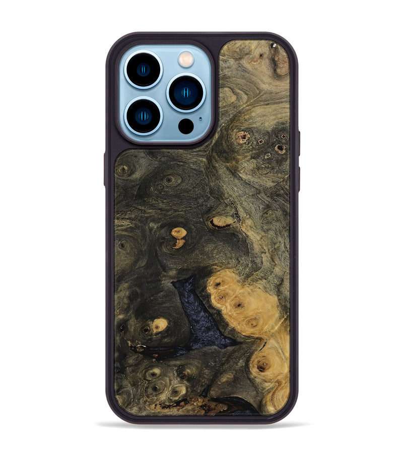 iPhone 14 Pro Max Wood Phone Case - Jessi (Wood Burl, 812986)