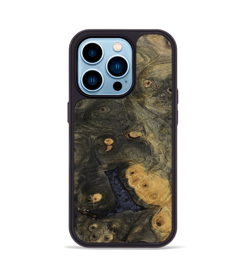 iPhone 14 Pro Wood Phone Case - Jessi (Wood Burl, 812986)