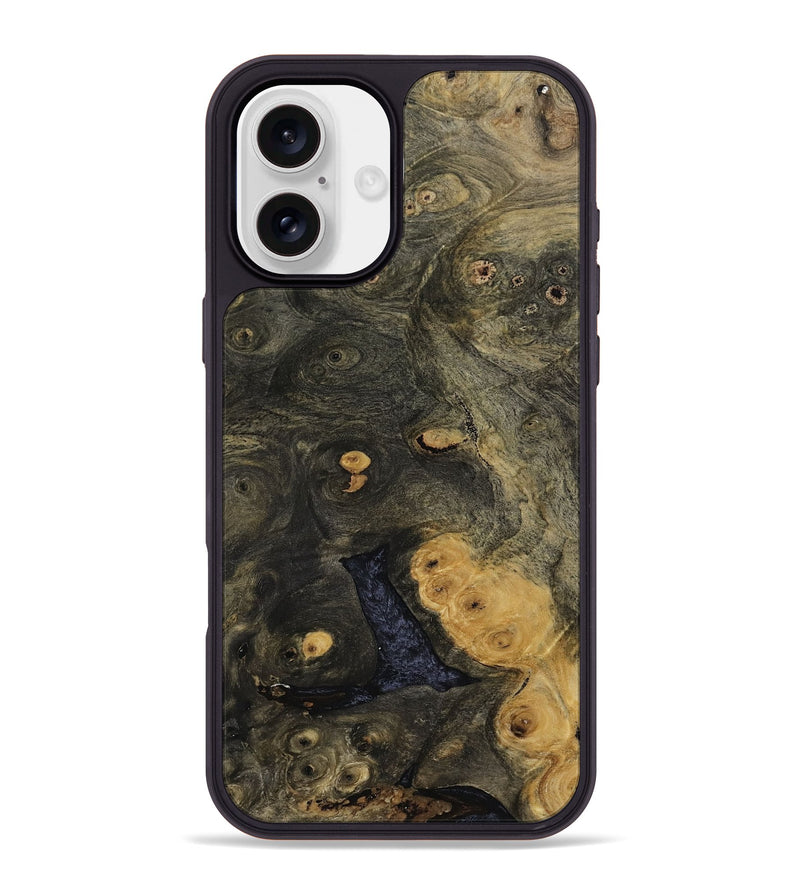 iPhone 16 Plus Wood Phone Case - Jessi (Wood Burl, 812986)