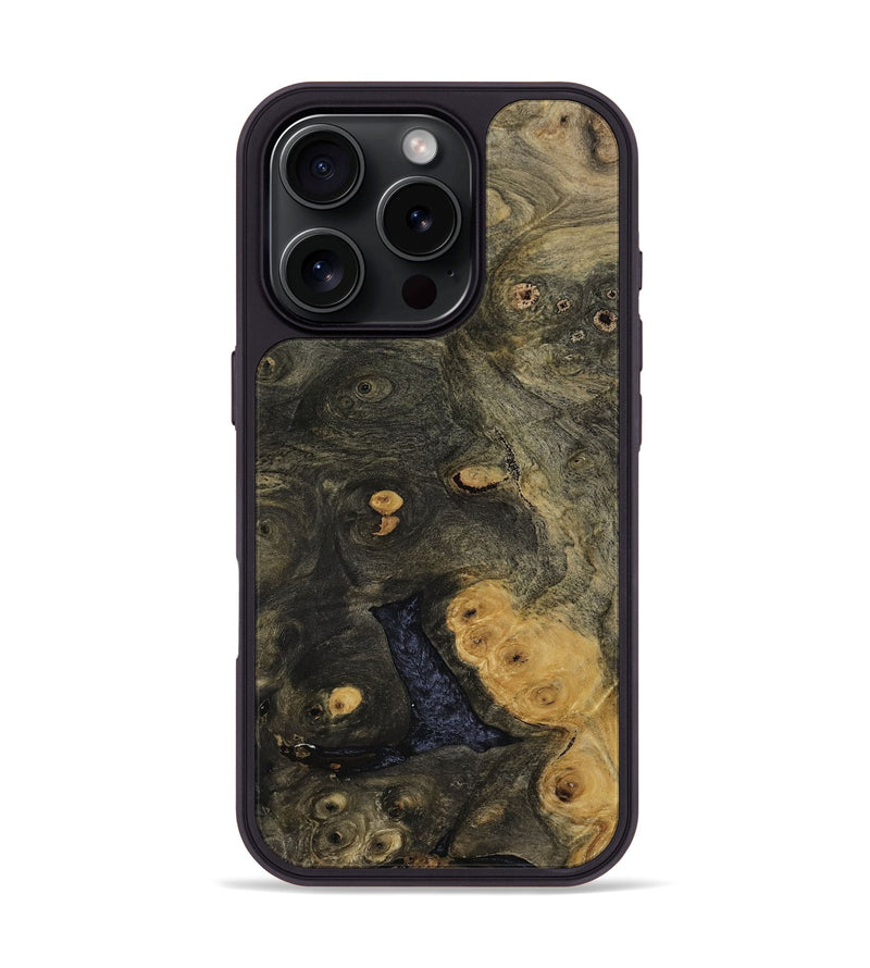 iPhone 16 Pro Wood Phone Case - Jessi (Wood Burl, 812986)