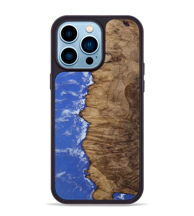 iPhone 14 Pro Max Wood Phone Case - Dorotha (Coastal, 812996)