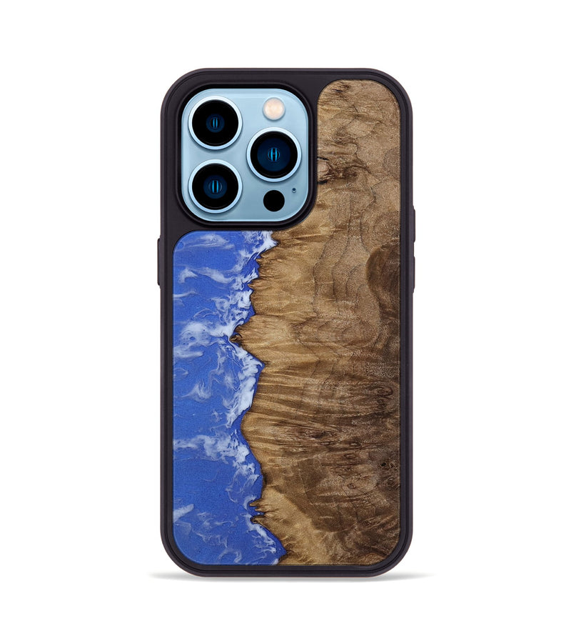 iPhone 14 Pro Wood Phone Case - Dorotha (Coastal, 812996)