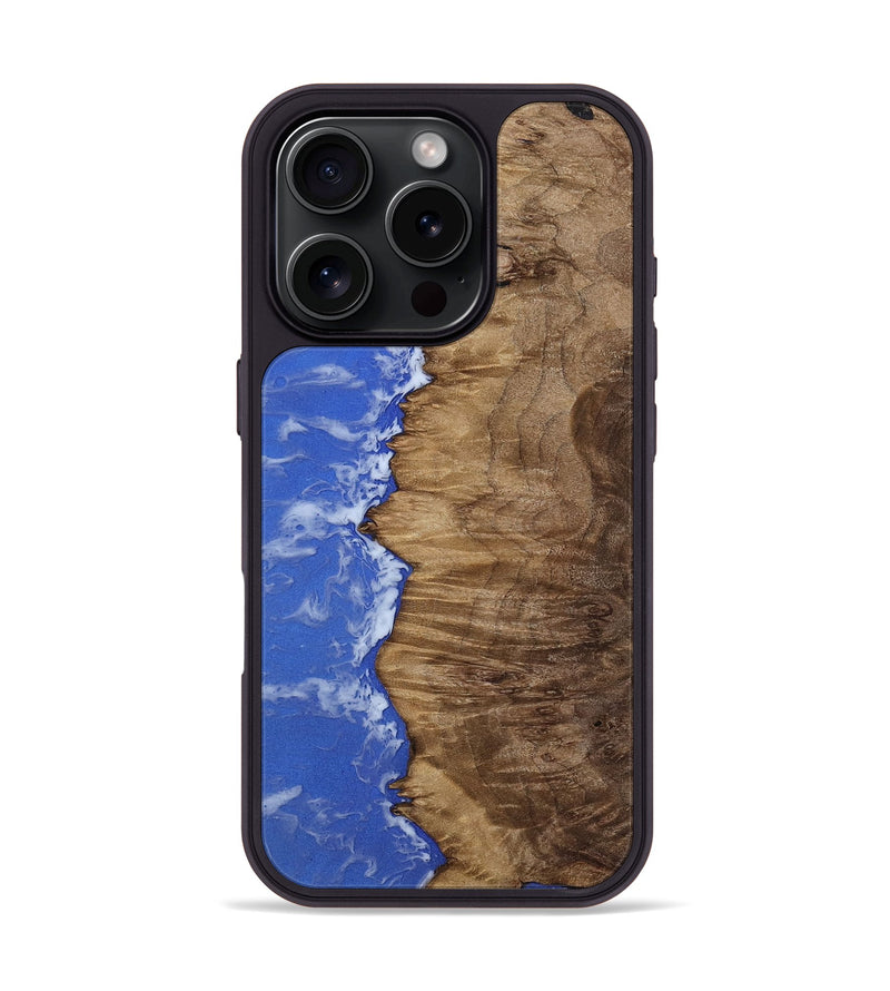 iPhone 16 Pro Wood Phone Case - Dorotha (Coastal, 812996)