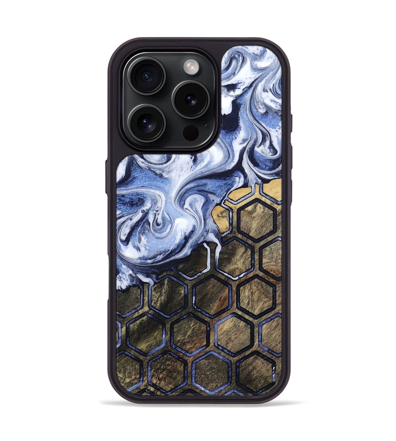 iPhone 16 Pro Wood Phone Case - Kairo (Pattern, 812997)