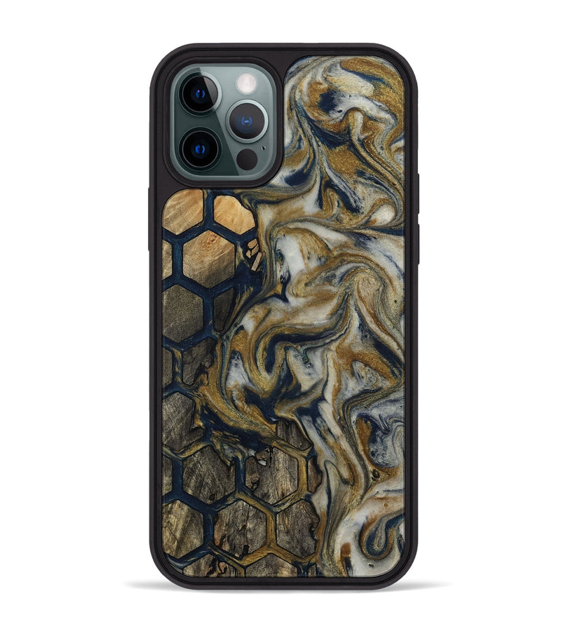 iPhone 12 Pro Max Wood Phone Case - Anya (Pattern, 812998)