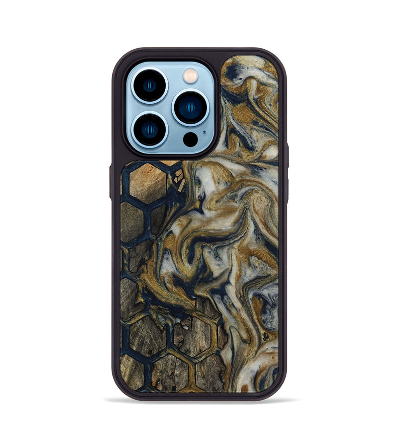iPhone 14 Pro Wood Phone Case - Anya (Pattern, 812998)