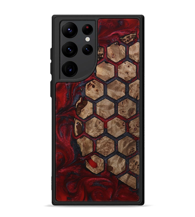 Galaxy S22 Ultra Wood Phone Case - Paris (Pattern, 812999)