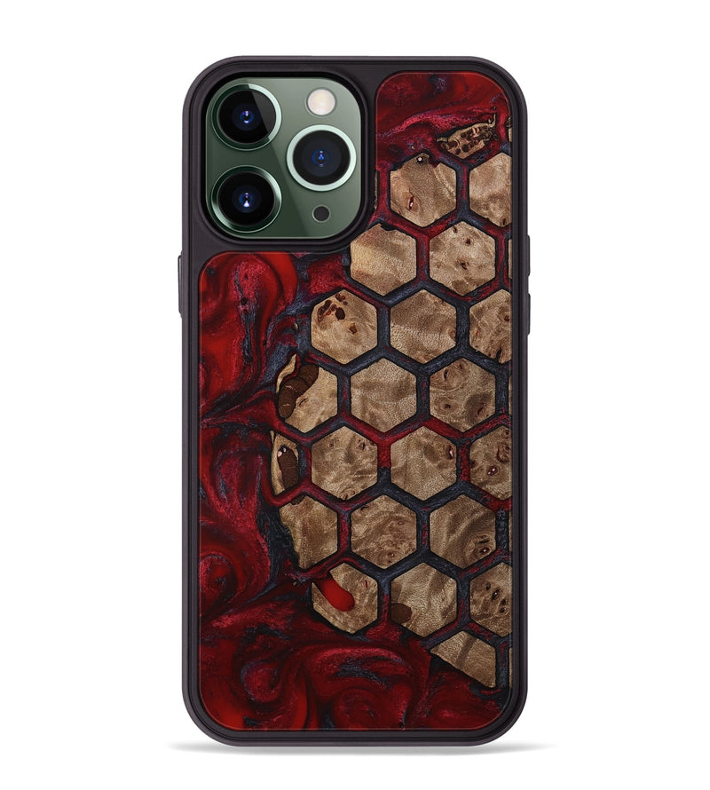 iPhone 13 Pro Max Wood Phone Case - Paris (Pattern, 812999)