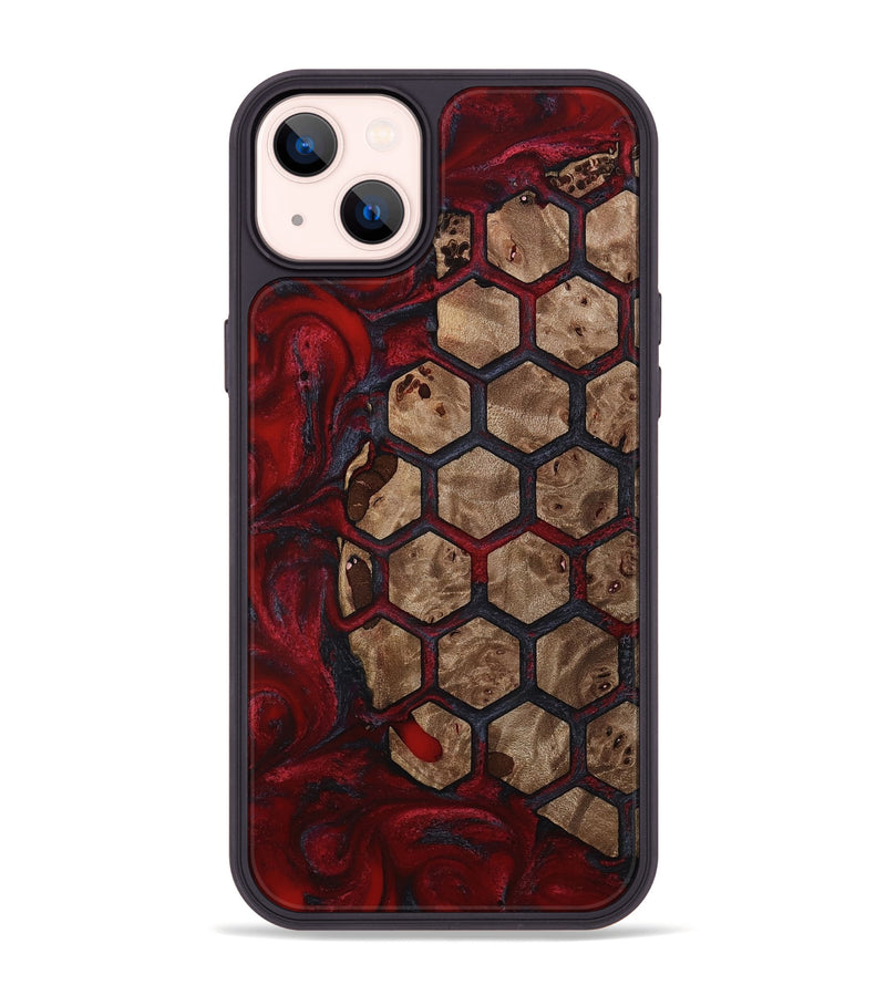 iPhone 14 Plus Wood Phone Case - Paris (Pattern, 812999)